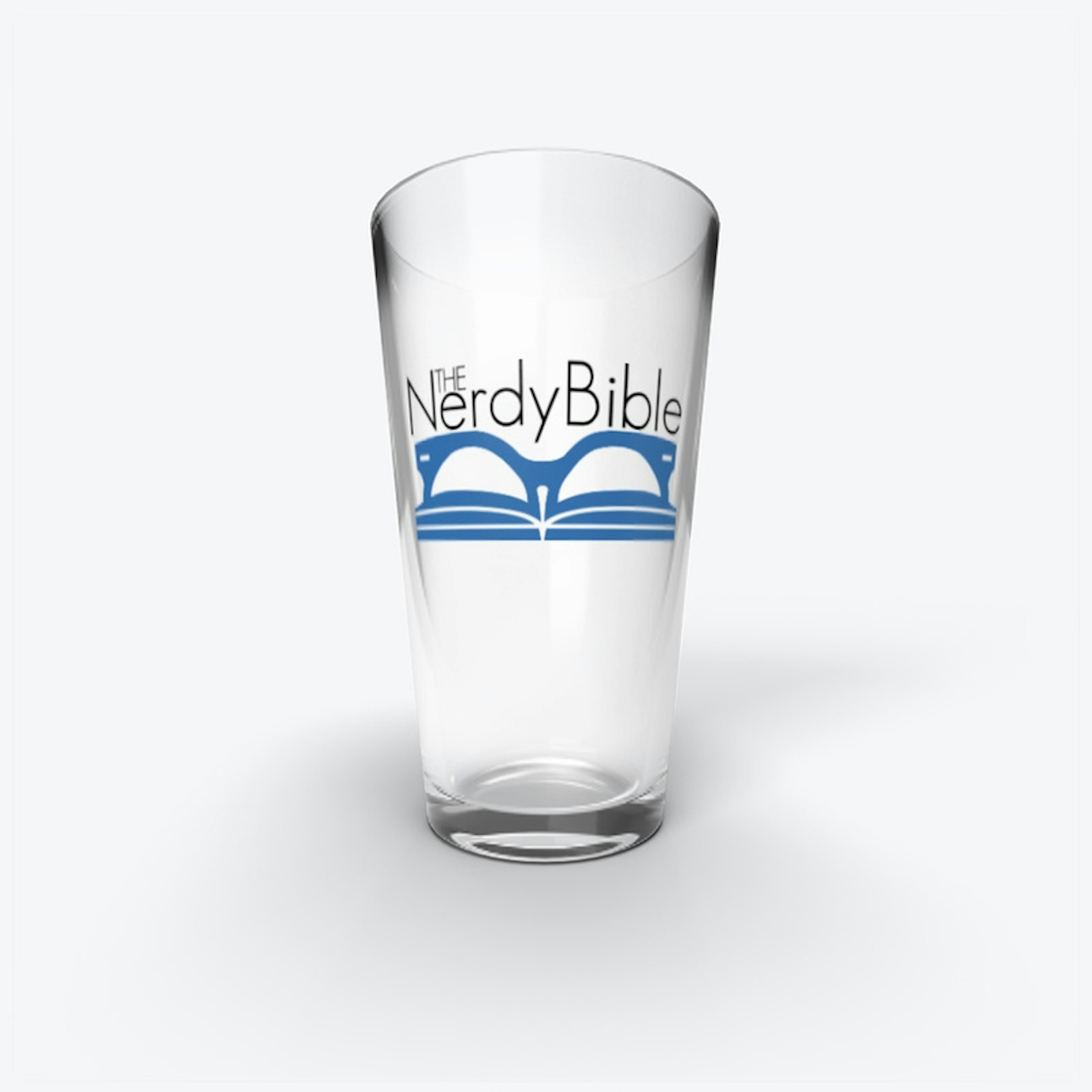 The Nerdy bible - Glass Cup